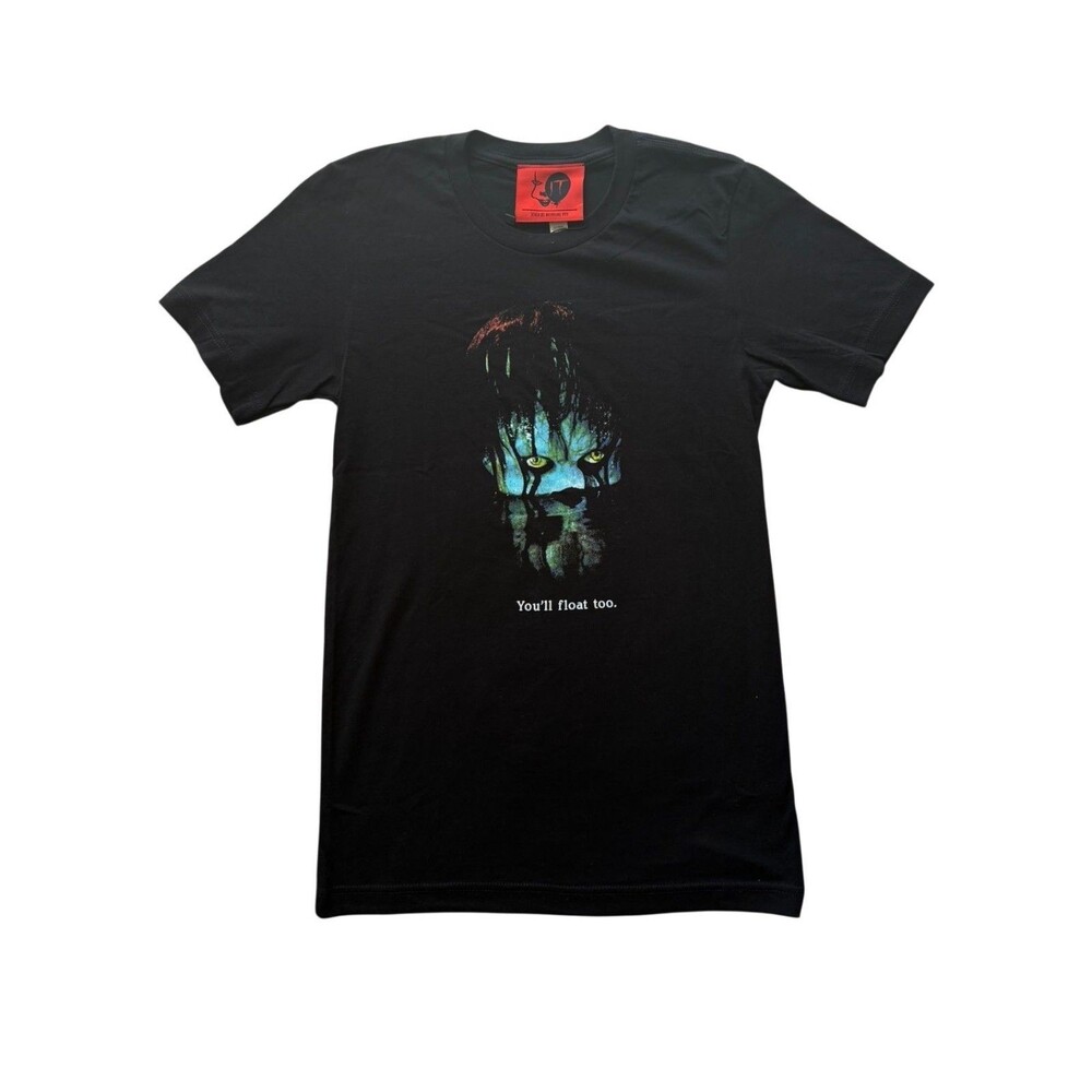 Vixen by Micheline Pitt IT You'll Float Too Graphic T-Shirt NWT XS